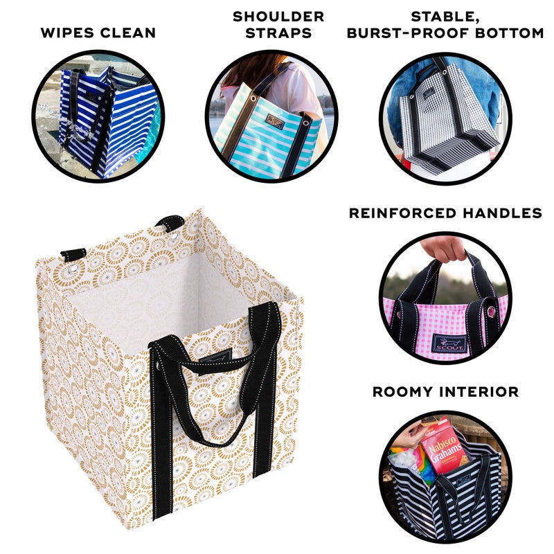 SCOUT Bagette Market Tote, Large Reusable Grocery Bag with Burst-Proof Bottom - Image 2